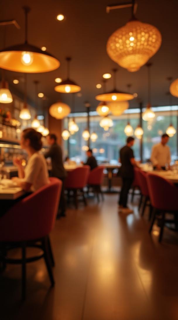 Restaurante en acción